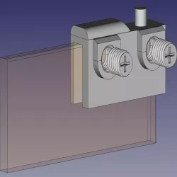 Technics Rack SH-655 Hinge for Glass Door