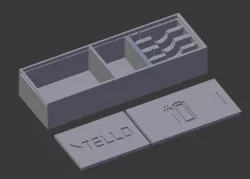 TELLO BOX for batteries, charging hub and drone parts