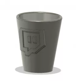Twitch Shot Glass