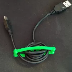 USB Cable Holder / coiler