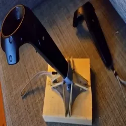 Vive wand virtual joystick base