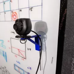 Web cam suction cup mount