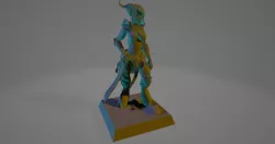 WoW Draenei Female 28mm