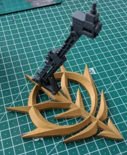 Zeon Gunpla Action Base Plate
