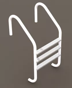 3 step pool ladder