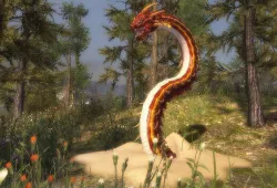 3Dfoin - Dragon Worm Low-poly  3D model
