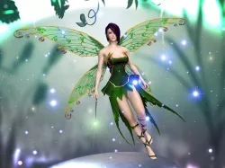 3Dfoin - Fairy Low-poly  3D model