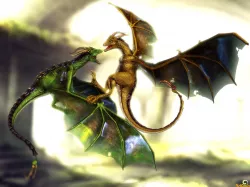 3Dfoin - Wyvern Low-poly  3D model