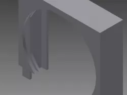 60mm led mount for axis m1011 cmaera