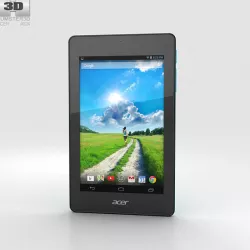 Acer Iconia One 7 B1-730 Cyan 3D model