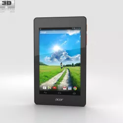 Acer Iconia One 7 B1-730 Orange 3D model