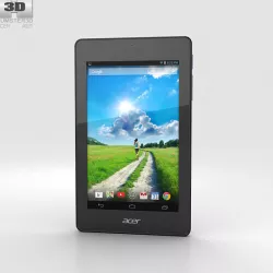 Acer Iconia One 7 B1-730 Purple 3D model