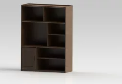 An old Sauder prefab tv stand I use as a bookcase