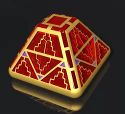 Anglo-Saxon sword pyramid