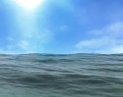 Animated Realistic Sea 3D model