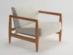 Anna Armchair 3D model
