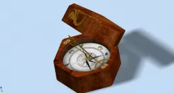 Antique compass