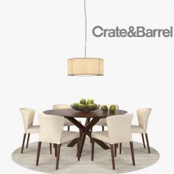 Apex Dining Set 3D model