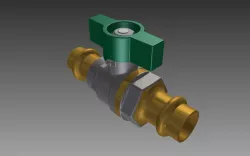 Ball Valve / Kugelhahn (15mm) press fitting