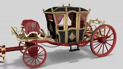 Baroque Coach 3D model