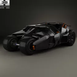 Batmobile Tumbler 2005 3D model