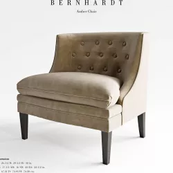 Bernhard Amber Chair 3D model