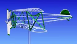 Biplane Wind Vane