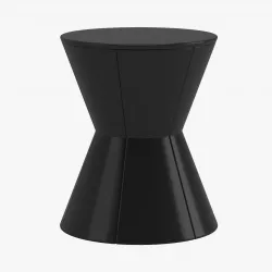 Black Matt Coffee Table  3D model