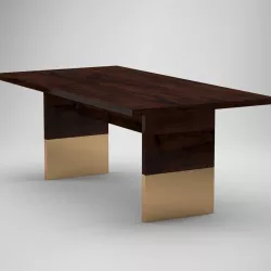 Brown Nota Bene Table 3D model