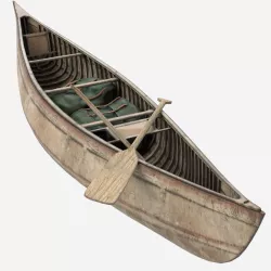 Canoe 3D model