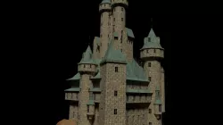 Castle 3D model