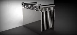 conceptual fin tube heat exchanger
