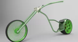 Croc-Chopper-Bike Frame Chassis