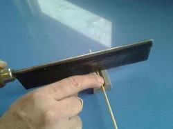 Cross cut V-Block cutting guide