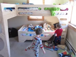 Custom Triple Bunk Beds