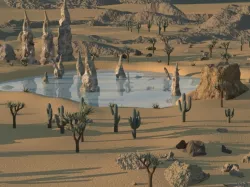 Desert Environment 3D model
