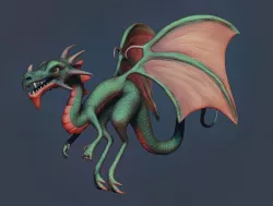 Dragon 3D model