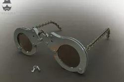 Eye-Cuffs sunglasses (Fun Project)