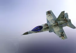 fa 18 hornet fight plan model