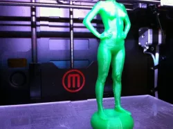 Female Body on Torus Base