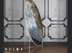 Floor Mirror Mudu  3D model