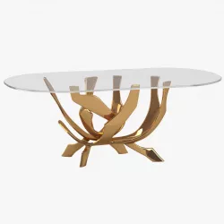 Fred Brouard Abstract Bronze Table 3D model