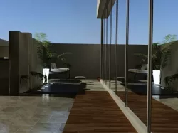 Garden 3D model