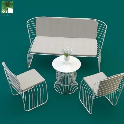 Garden furniture braid 3D model