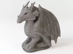 Gargoyle dragon 3D model