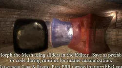 Gelatinous Cube and Sphere Pack PBR Low-poly  3D model