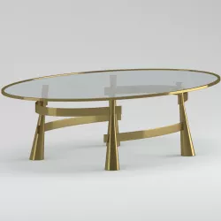 Glassy Luxurious Class Table 3D model