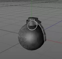 grenade 3D model