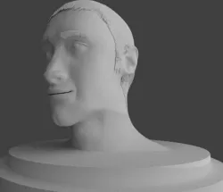 Head sculpture  3D model
