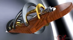 Kinetic Sculpture 3D model